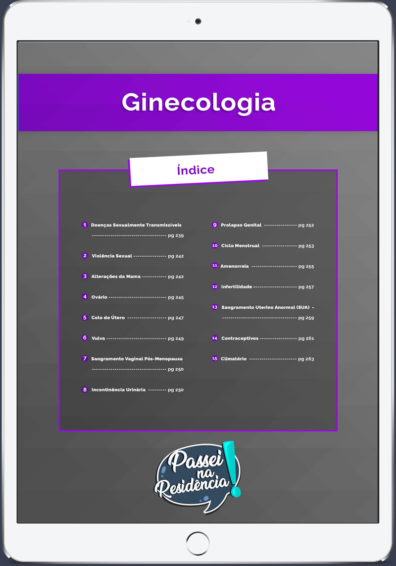 Índice Ginecologia